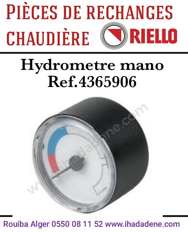 Mano hydrometre Riello 4365906