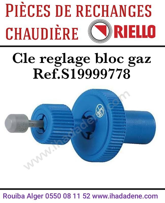 Cle reglage bloc gaz S19999778
