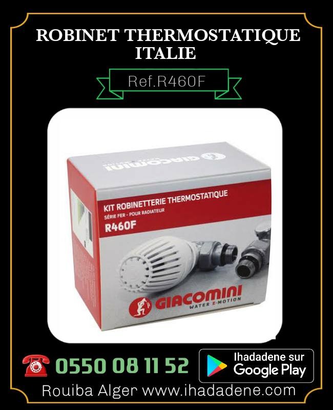 Robinet radiateur thermostatique Giacomini 