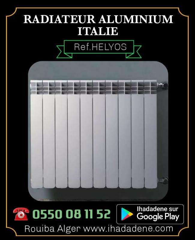 Radiateur aluminium Helyos Italie