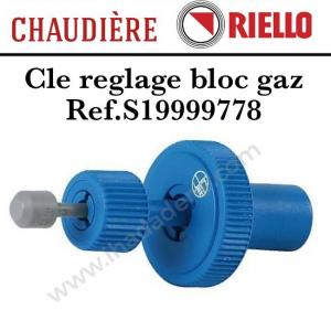 Cle reglage bloc gaz S19999778