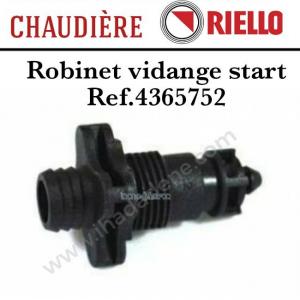 Robinet vidange start Riello 4365752