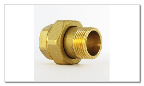 Raccord union male femelle bronze