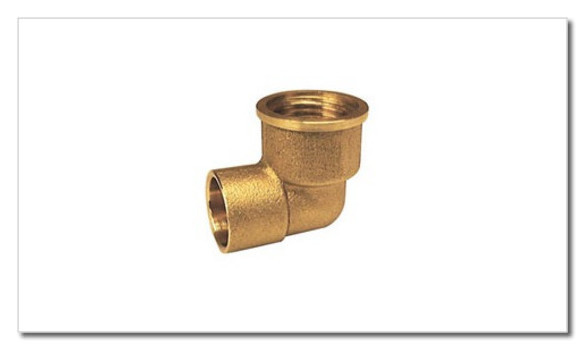 Coude a soudé femelle bronze