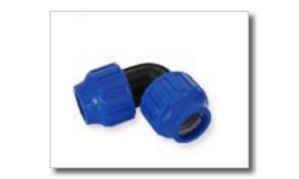 Coude conique compression pehd 25 stp