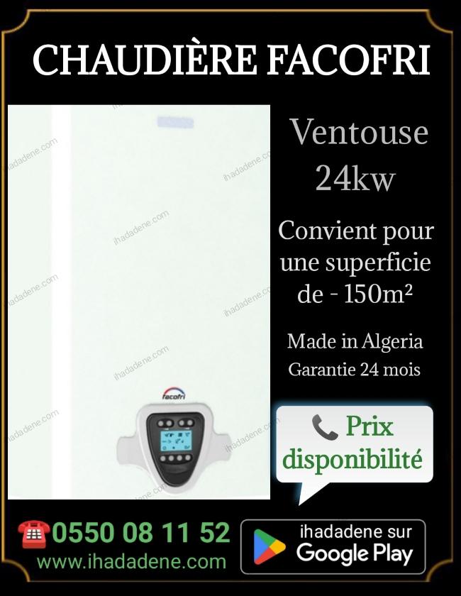Chaudiere 24kw ventouse facofri 
