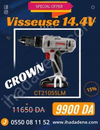Visseuse crown 14v